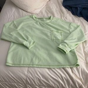 Pastel Green long sleeve shirt